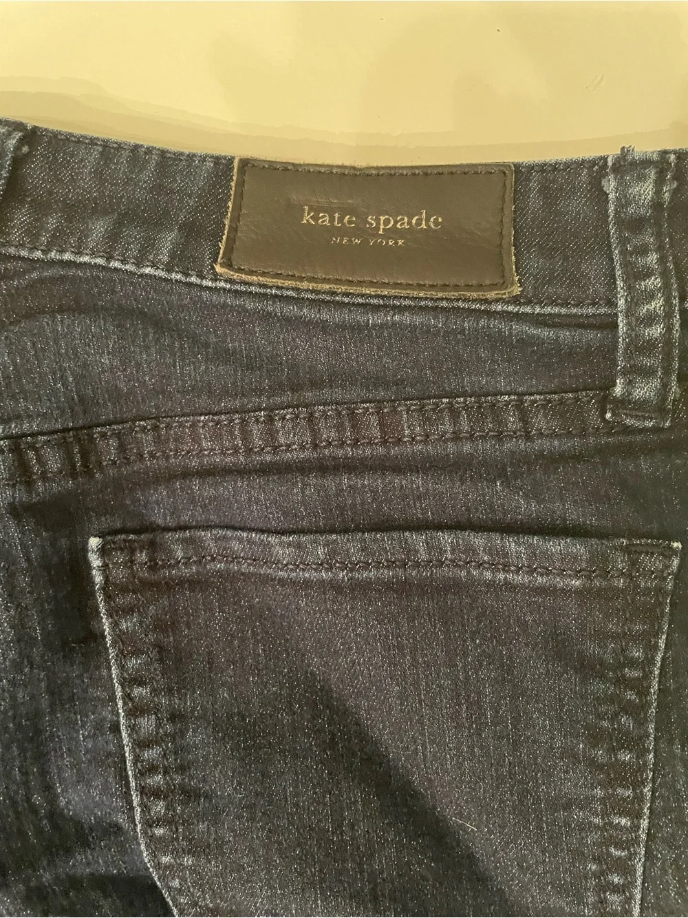 kate spade Women's Skinny Dark Blue Jeans